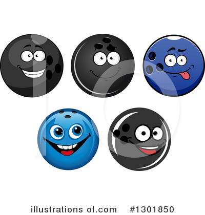 Royalty-Free (RF) Bowling Clipart Illustration by Vector Tradition SM - Stock Sample #1301850