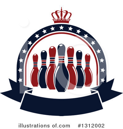 Royalty-Free (RF) Bowling Clipart Illustration by Vector Tradition SM - Stock Sample #1312002