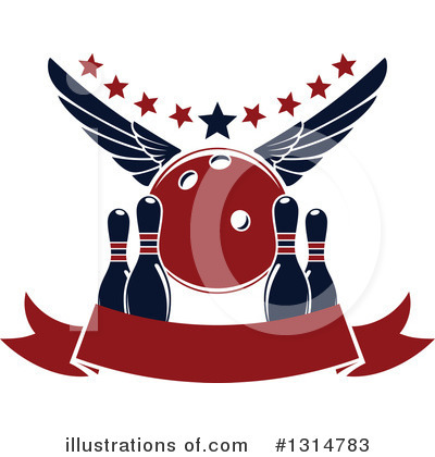 Royalty-Free (RF) Bowling Clipart Illustration by Vector Tradition SM - Stock Sample #1314783