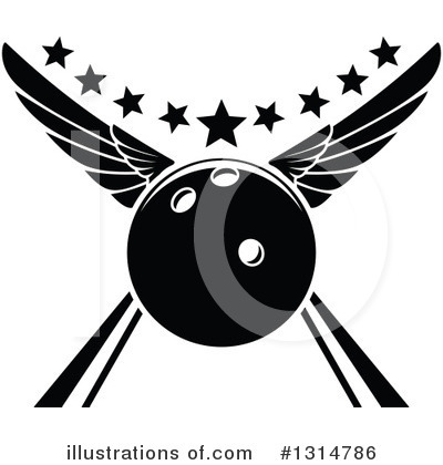 Royalty-Free (RF) Bowling Clipart Illustration by Vector Tradition SM - Stock Sample #1314786