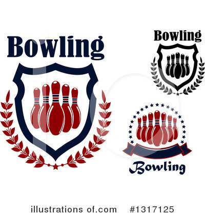 Royalty-Free (RF) Bowling Clipart Illustration by Vector Tradition SM - Stock Sample #1317125
