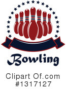 Bowling Clipart #1317127 by Vector Tradition SM