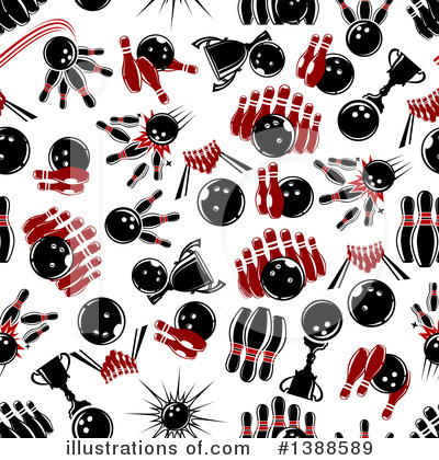 Royalty-Free (RF) Bowling Clipart Illustration by Vector Tradition SM - Stock Sample #1388589