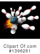 Bowling Clipart #1396261 by AtStockIllustration