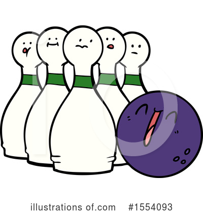 Royalty-Free (RF) Bowling Clipart Illustration by lineartestpilot - Stock Sample #1554093
