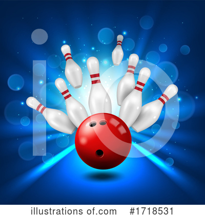 Royalty-Free (RF) Bowling Clipart Illustration by Vector Tradition SM - Stock Sample #1718531