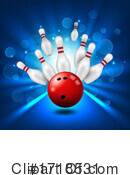 Bowling Clipart #1718531 by Vector Tradition SM
