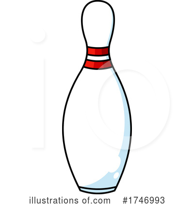 Royalty-Free (RF) Bowling Clipart Illustration by Hit Toon - Stock Sample #1746993
