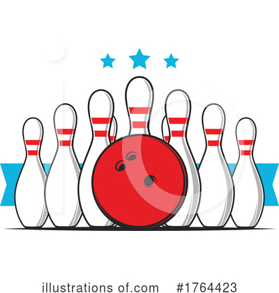Royalty-Free (RF) Bowling Clipart Illustration by Vector Tradition SM - Stock Sample #1764423
