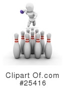 Bowling Clipart #25416 by KJ Pargeter