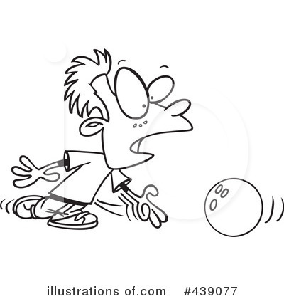 Royalty-Free (RF) Bowling Clipart Illustration by toonaday - Stock Sample #439077