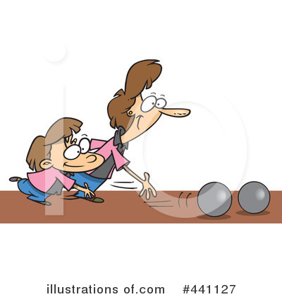 Royalty-Free (RF) Bowling Clipart Illustration by toonaday - Stock Sample #441127