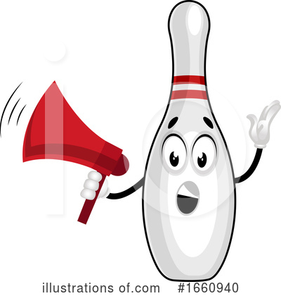 Royalty-Free (RF) Bowling Pin Clipart Illustration by Morphart Creations - Stock Sample #1660940