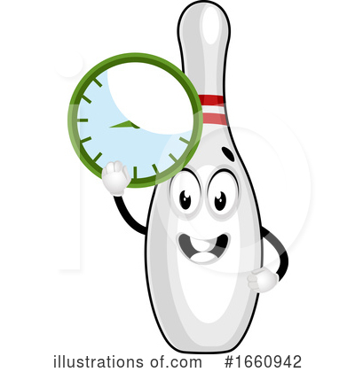 Royalty-Free (RF) Bowling Pin Clipart Illustration by Morphart Creations - Stock Sample #1660942