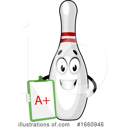 Royalty-Free (RF) Bowling Pin Clipart Illustration by Morphart Creations - Stock Sample #1660946