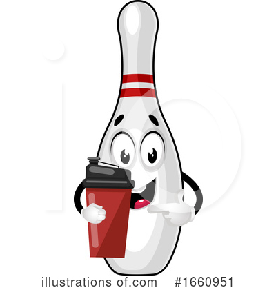 Royalty-Free (RF) Bowling Pin Clipart Illustration by Morphart Creations - Stock Sample #1660951