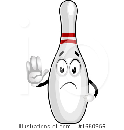 Royalty-Free (RF) Bowling Pin Clipart Illustration by Morphart Creations - Stock Sample #1660956