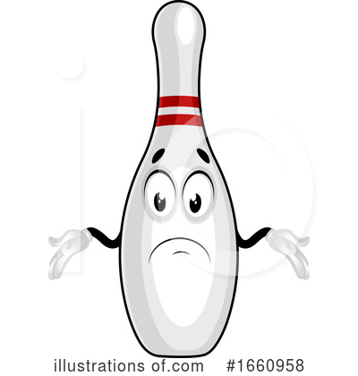 Royalty-Free (RF) Bowling Pin Clipart Illustration by Morphart Creations - Stock Sample #1660958