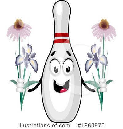 Royalty-Free (RF) Bowling Pin Clipart Illustration by Morphart Creations - Stock Sample #1660970