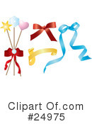 Bows Clipart #24975 by Eugene
