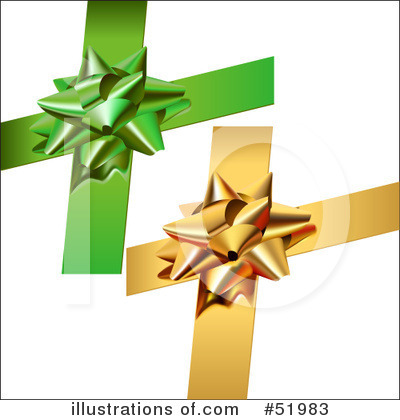 Royalty-Free (RF) Bows Clipart Illustration by dero - Stock Sample #51983