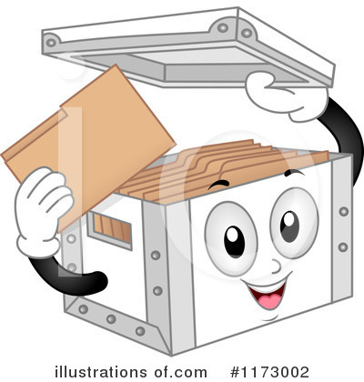 Royalty-Free (RF) Box Clipart Illustration by BNP Design Studio - Stock Sample #1173002
