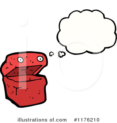 Royalty-Free (RF) Box Clipart Illustration by lineartestpilot - Stock Sample #1176210