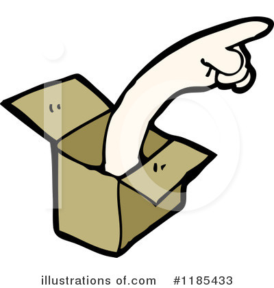 Royalty-Free (RF) Box Clipart Illustration by lineartestpilot - Stock Sample #1185433
