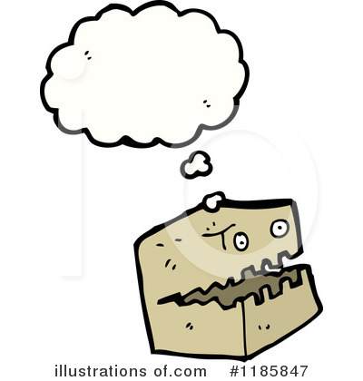 Royalty-Free (RF) Box Clipart Illustration by lineartestpilot - Stock Sample #1185847