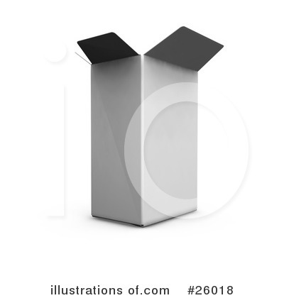 Royalty-Free (RF) Box Clipart Illustration by KJ Pargeter - Stock Sample #26018