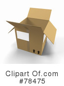 Box Clipart #78475 by Leo Blanchette