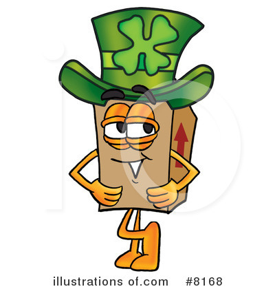 Royalty-Free (RF) Box Clipart Illustration by Mascot Junction - Stock Sample #8168