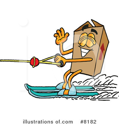 Royalty-Free (RF) Box Clipart Illustration by Mascot Junction - Stock Sample #8182
