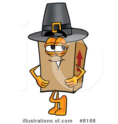 Royalty-Free (RF) Box Clipart Illustration by Mascot Junction - Stock Sample #8188
