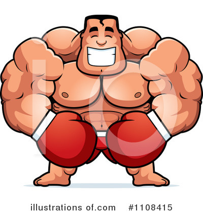 Boxer Clipart #1108415 by Cory Thoman