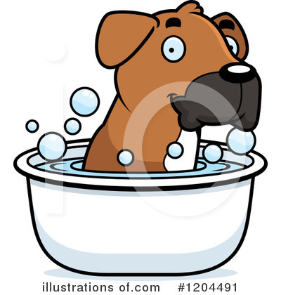 Royalty-Free (RF) Boxer Clipart Illustration by Cory Thoman - Stock Sample #1204491