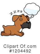 Boxer Clipart #1204492 by Cory Thoman