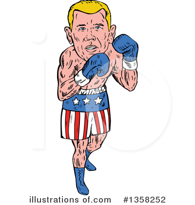 Boxing Gloves Clipart #1358252 by patrimonio