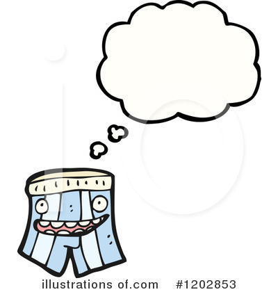 Royalty-Free (RF) Boxer Shorts Clipart Illustration by lineartestpilot - Stock Sample #1202853