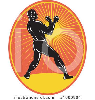 Royalty-Free (RF) Boxing Clipart Illustration by patrimonio - Stock Sample #1060904