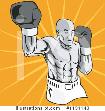 Royalty-Free (RF) Boxing Clipart Illustration by patrimonio - Stock Sample #1131143