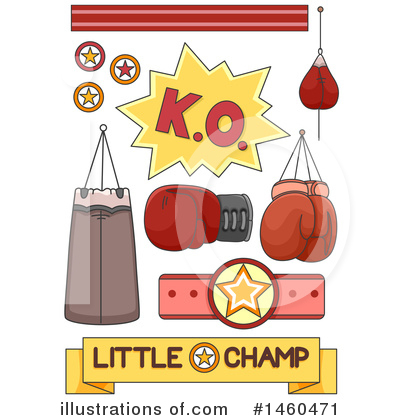 Royalty-Free (RF) Boxing Clipart Illustration by BNP Design Studio - Stock Sample #1460471