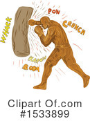 Boxing Clipart #1533899 by patrimonio