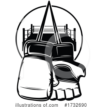 Royalty-Free (RF) Boxing Clipart Illustration by Vector Tradition SM - Stock Sample #1732690
