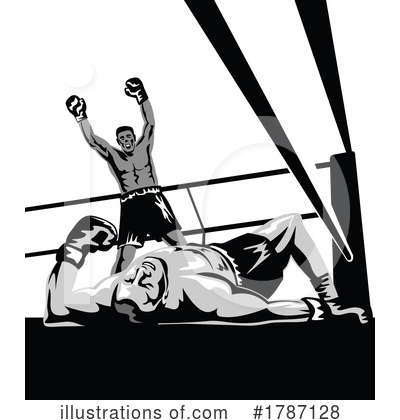 Royalty-Free (RF) Boxing Clipart Illustration by patrimonio - Stock Sample #1787128