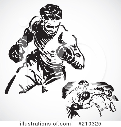 Royalty-Free (RF) Boxing Clipart Illustration by BestVector - Stock Sample #210325