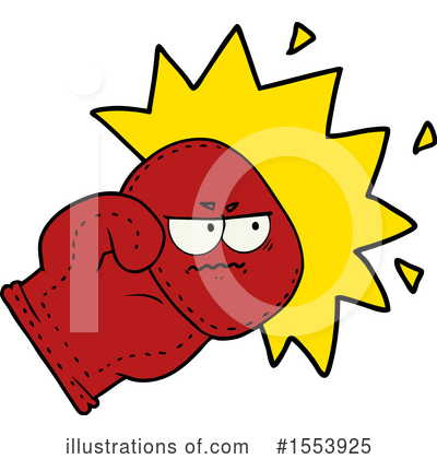 Royalty-Free (RF) Boxing Glove Clipart Illustration by lineartestpilot - Stock Sample #1553925