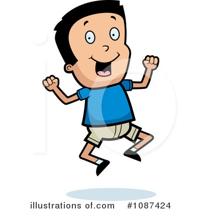 Jumping Clipart #1087424 by Cory Thoman