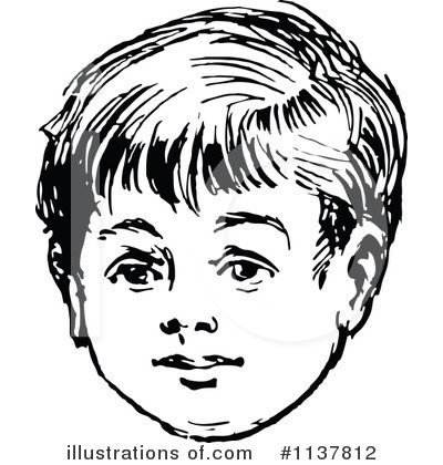 Royalty-Free (RF) Boy Clipart Illustration by Prawny Vintage - Stock Sample #1137812