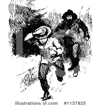 Royalty-Free (RF) Boy Clipart Illustration by Prawny Vintage - Stock Sample #1137825